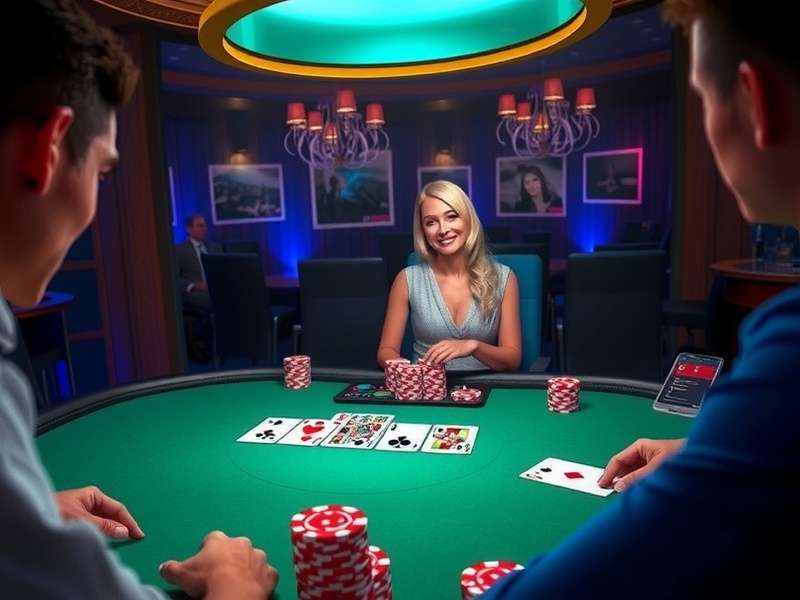 PokerStars Michigan online poker lobby on a desktop and mobile device