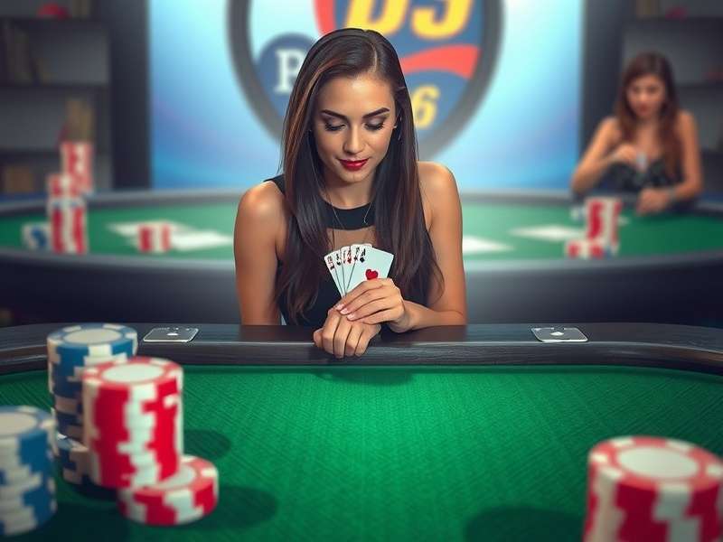 A diverse group of friends enjoying a free online poker game on their devices