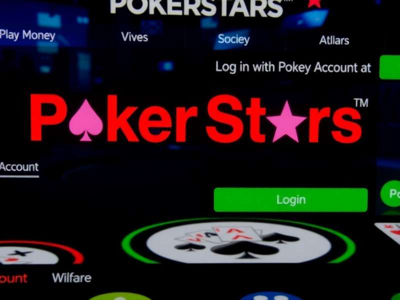 PokerStars Play Money Lobby Interface showing free games and tournaments