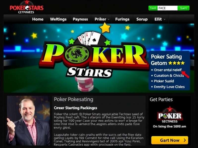 PokerStars online poker platform interface for Indian players – real money, free play, and tournaments